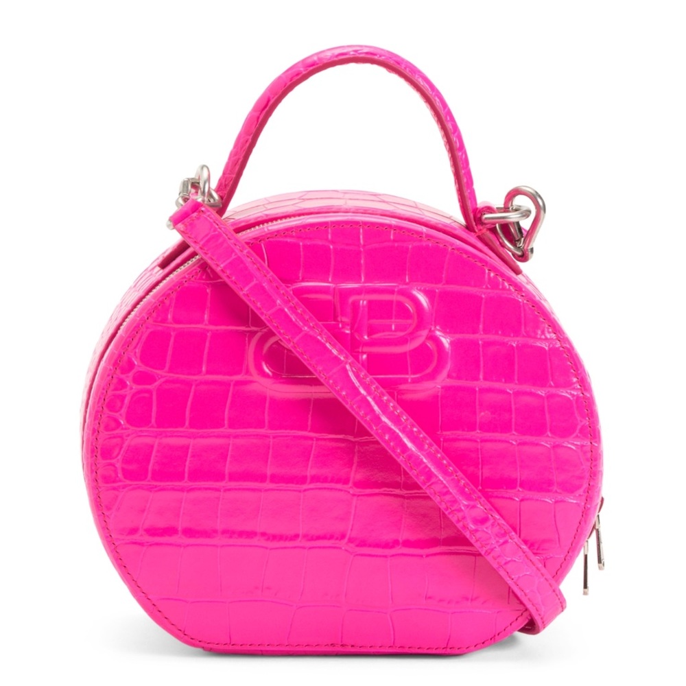 Balenciaga Vanity Round Croc Embossed Bag NWT - Picture 13 of 13